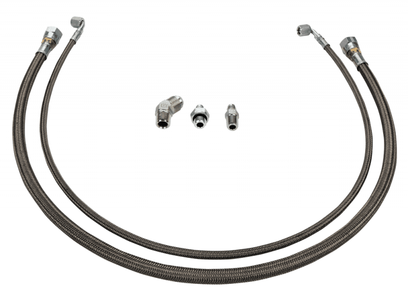 Wehrli — Wehrli Oil Line Kit S400 Twin/Comp Turbo LML Duramax
Oil Ln Kit S400 LML - view 2