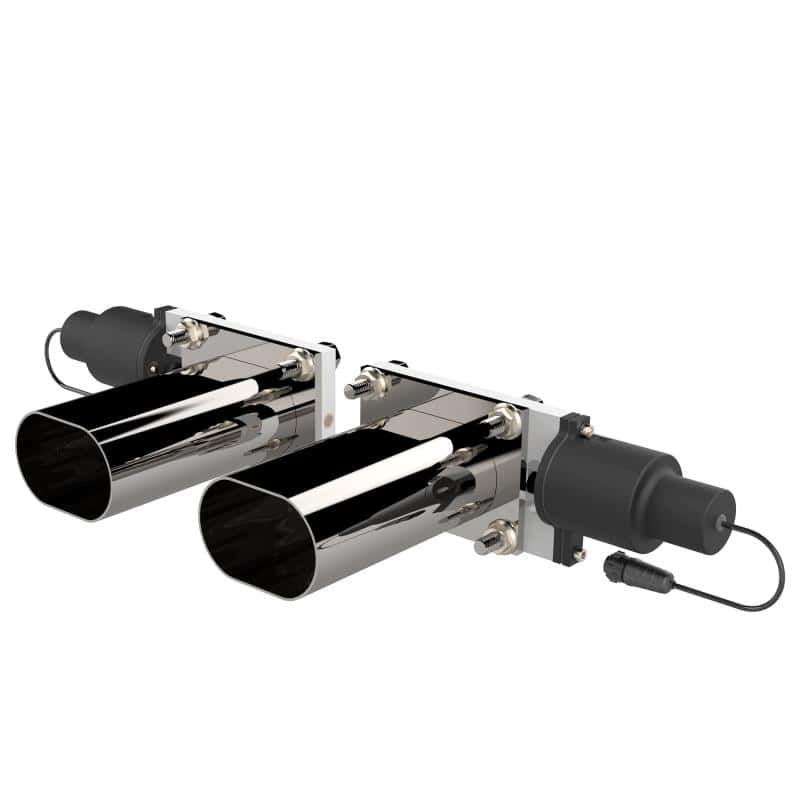 QTP — QTP Bolt-On QTEC Dual Low Profile Oval Electric Cutout Valves - Pair - view 4