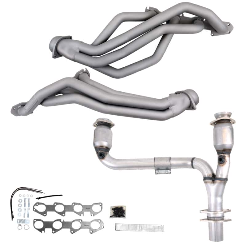 BBK — BBK 09-24 Ram 1500 Hemi 5.7L 1-3/4 Long Tube Headers w/High Flow Catted Y-Pipe (Ti Ceramic)
Exhaust Header
Exhaust Kit - view 1