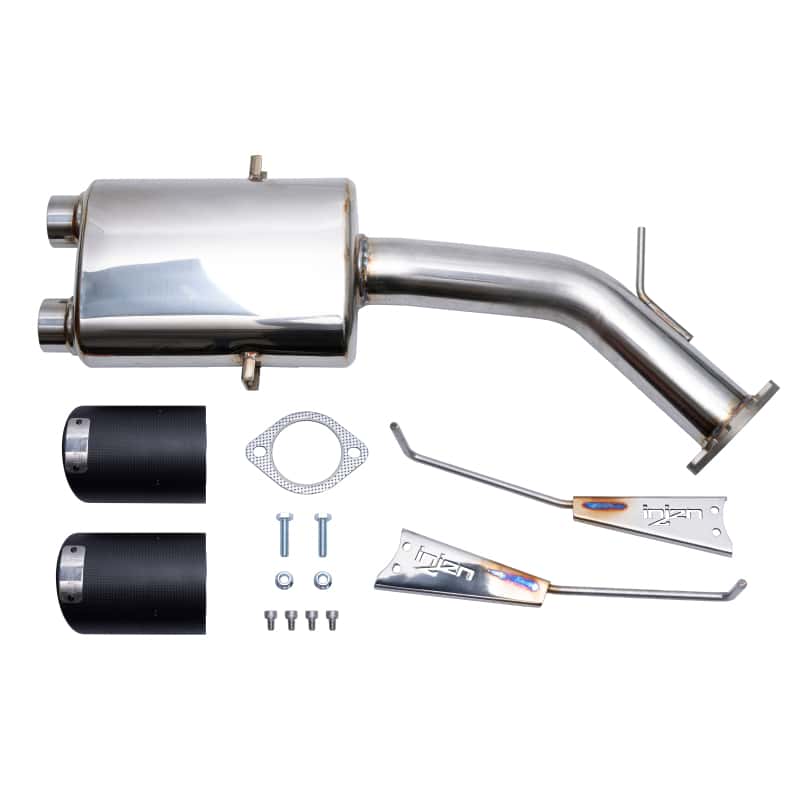 Injen — Injen 19-21 Hyundai Veloster L4 1.6L Turbo Performance Stainless Steel Axle Back Exhaust System
Exhaust System - view 2