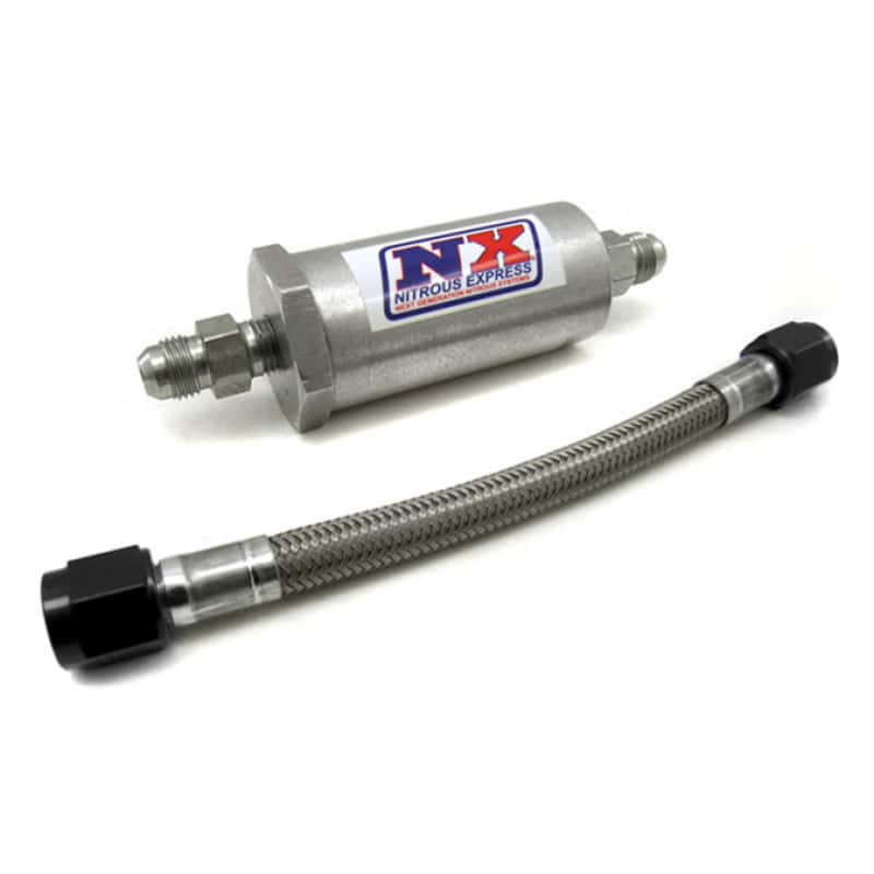Nitrous Express — Nitrous Express 6AN Pure-Flo N2O Filter & 7 Stainless Hose (Lifetime Cleanable)
Pure-Flo Filter
N2OFilter - view 2