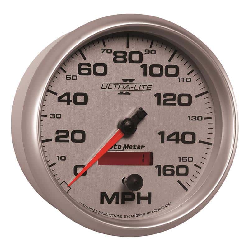 AutoMeter — Autometer Ultra-Lite II 5 Inch 160 MPH FSE Programmable Speedometer
5" SPEEDO, 160 MPH, - view 6