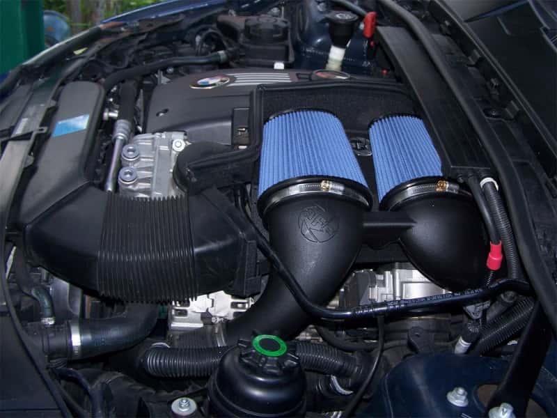 aFe — aFe MagnumFORCE Intakes Stage-2 P5R AIS P5R BMW 335i (N54) 07-11L6-3.0L/Z4 35i 09-15 (tt)
Magnum FORCE Intake
AirIntKt - view 7