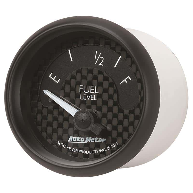 AutoMeter — Autometer GT Series 52mm Short Sweep Electronic 73-10 ohms Fuel Level (For most Ford and Chrysler)
2-1/16" FUEL LEVEL, - view 2