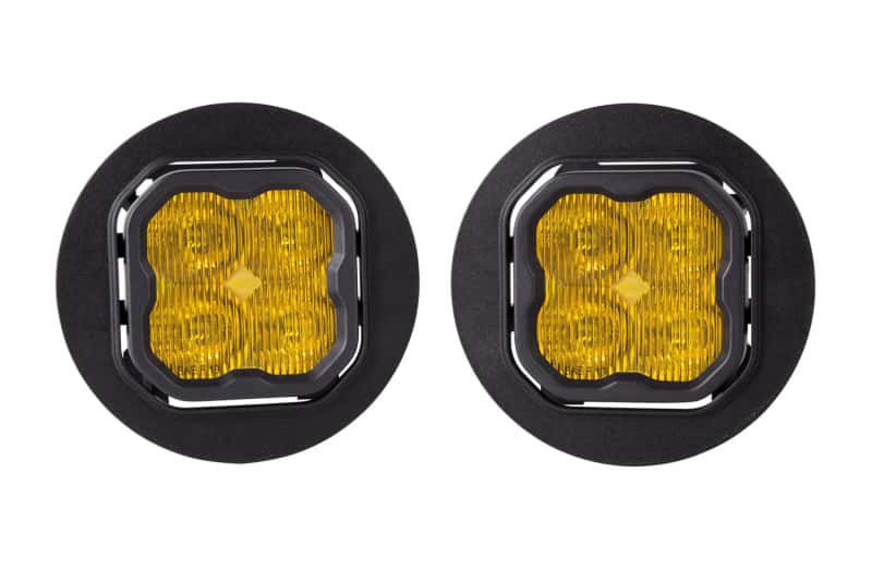 Diode Dynamics — Diode Dynamics SS3 Max Type OB Kit ABL - Yellow SAE Fog - view 6