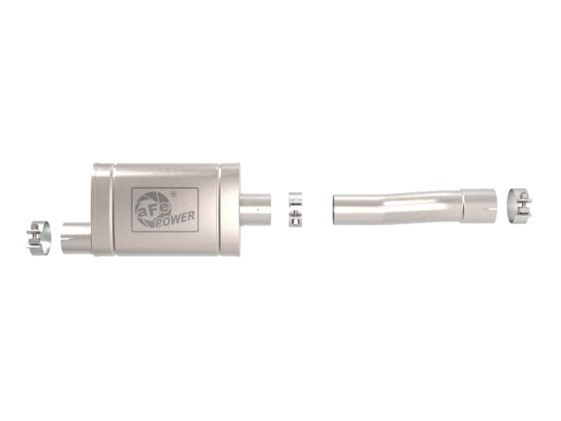 aFe — aFe Apollo GT Series 409 Stainless Steel Muffler Upgrade Pipe GM Silverado/Sierra 1500 19-20 V8-5.3L
Muffler Upgrade - view 3