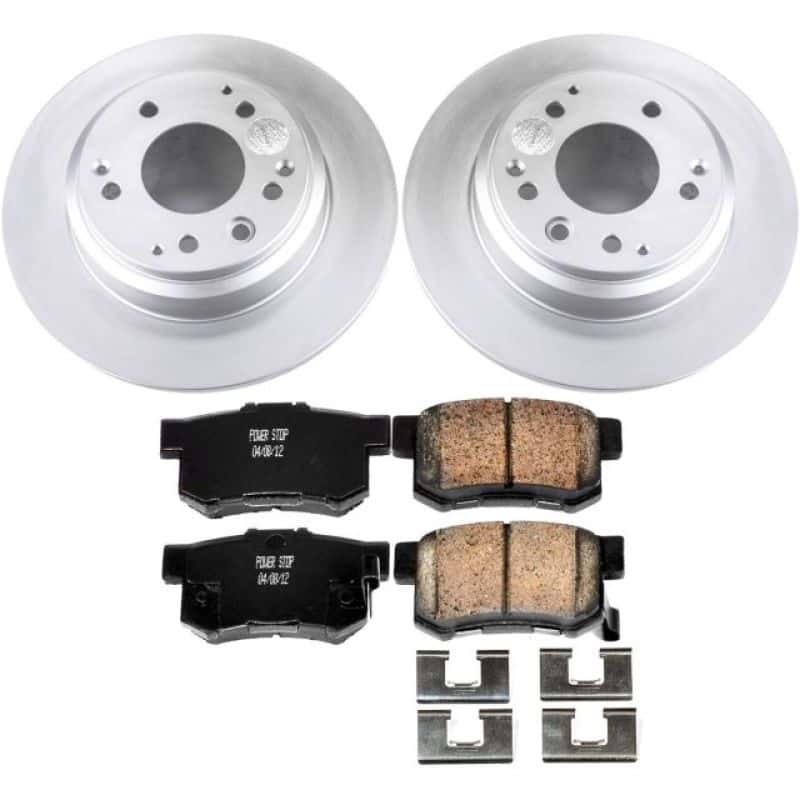 PowerStop — Power Stop 91-95 Acura Legend Rear Z17 Evolution Geomet Coated Brake Kit - view 1