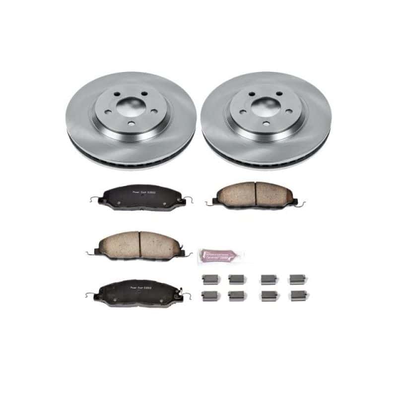 PowerStop — Power Stop 11-14 Ford Mustang Front Autospecialty Brake Kit - view 1