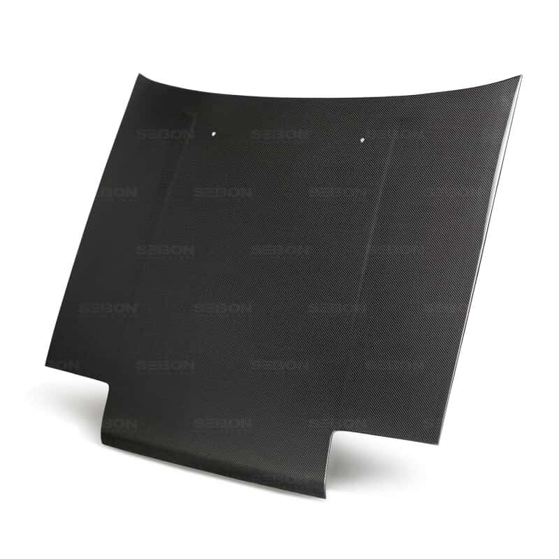 Seibon — Seibon 84-87 Toyota Corolla (AE86) OEM Carbon Fiber Hood - view 2