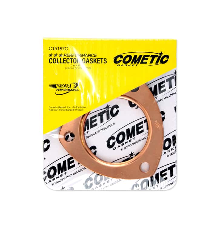Cometic Gasket — Cometic Exhaust Header Collector Gasket .043in Copper-2.5in Diameter Port-3.5in Bolt Circle-Set
ExhstCollectorGskt
Collector Gasket - view 2