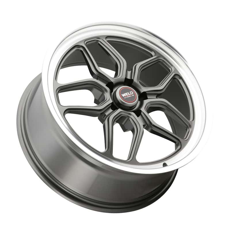 Weld — Weld S108 20X9 Laguna 5X115 ET20 BS5.75 Gloss Gun Diamond Lip 71.5 - view 2