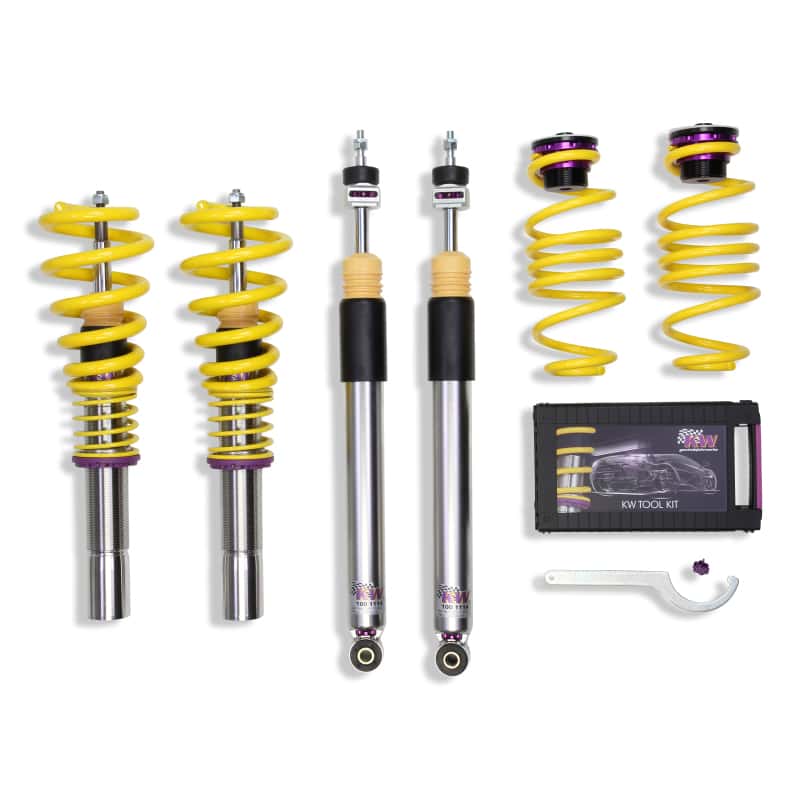 KW — KW Coilover Kit V3 Audi A4 S4 (8K/B8) w/o electronic dampening control Sedan FWD + Quattro
Coilover Kit - view 3