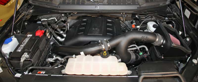 K&N Engineering — K&N 15-16 Ford F-150 3.5L V6 F/I Performance Intake Kit
Performance Air Inta
Air Intake System - view 3