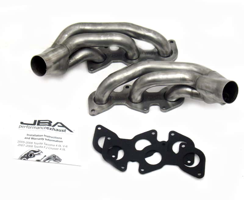 JBA — JBA 03-09 Toyota 4.0L V6 w/o A.I.R. 1-1/2in Primary Raw 409SS Cat4Ward Header
Exhaust Header - view 1