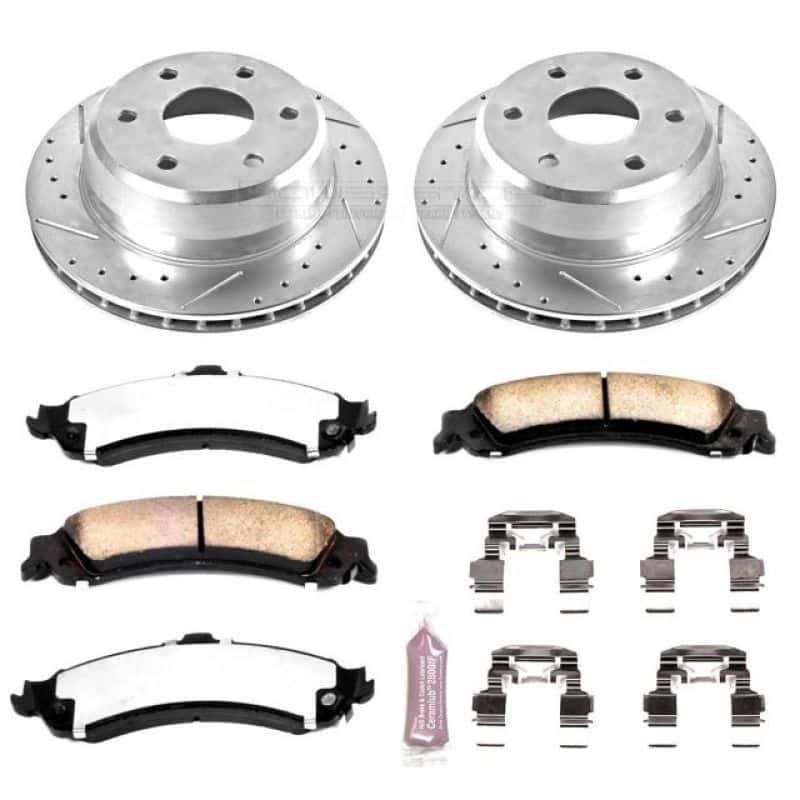 PowerStop — Power Stop 02-06 Cadillac Escalade Rear Z36 Truck & Tow Brake Kit - view 1