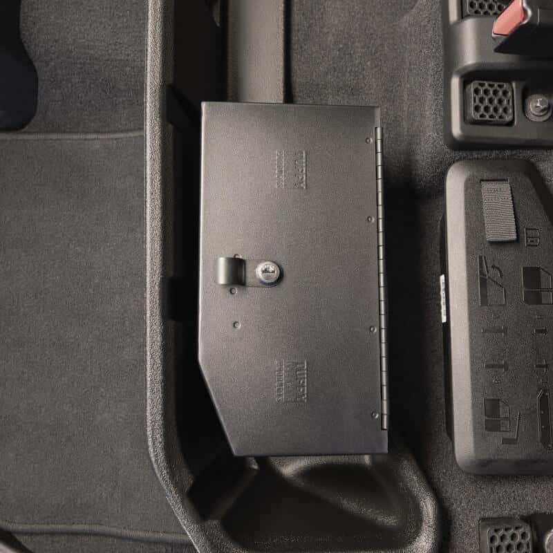 Tuffy Products — Tuffy Jeep Gladiator Compact Underseat Lockbox W/ Keyed Lock
Lockbox - view 4