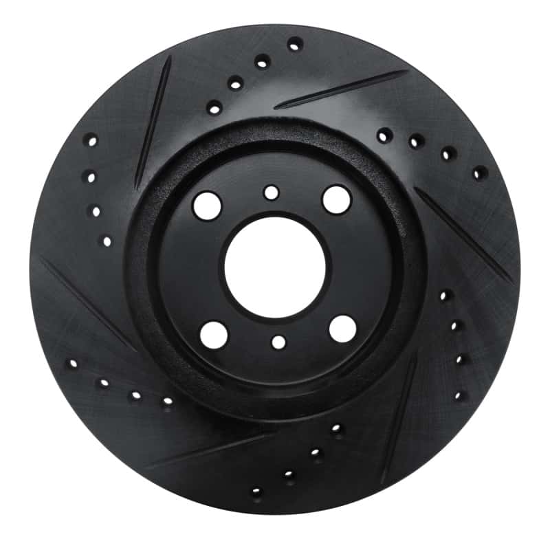 R1 Concepts — R1 00-05 Toyota MR2 Spyder Front Right Drilled & Slotted Black Brake Rotor
R1 Brake Rotor Drill - view 5