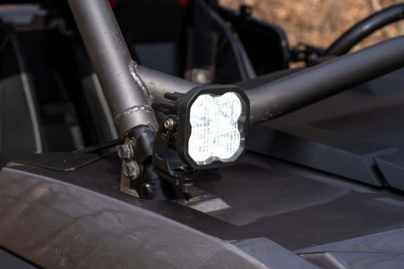 Diode Dynamics — Diode Dynamics 14-18 Polaris RZR XP Stage Series SS5 A-Pillar Pod Kit - Sport White Combo - view 3