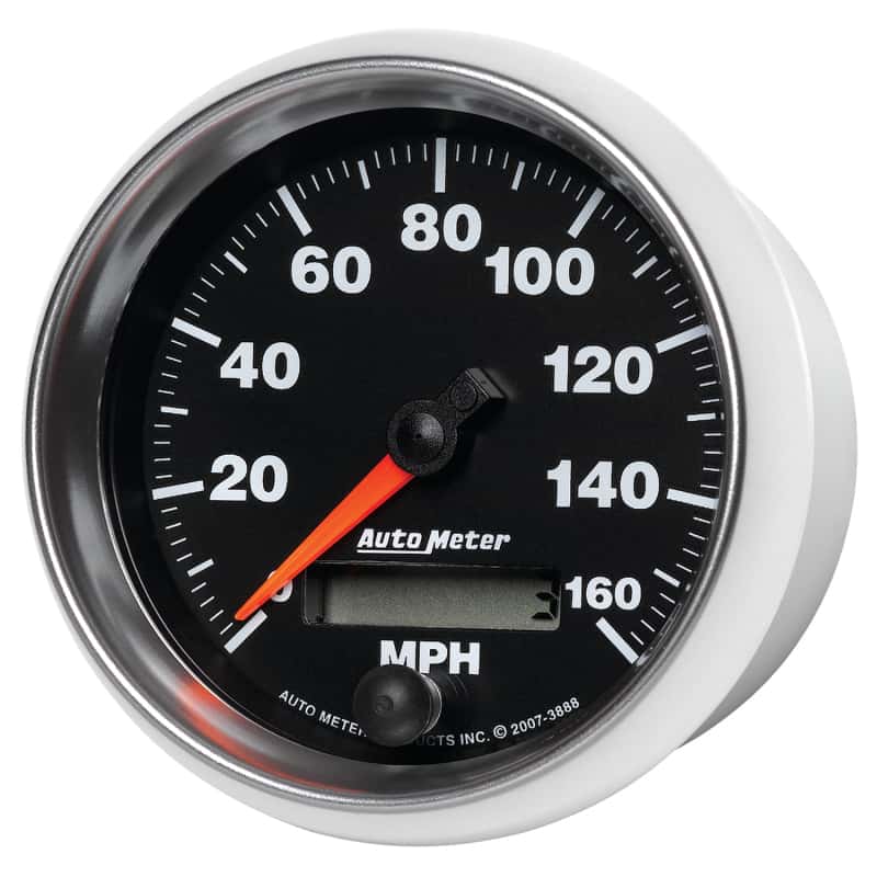 AutoMeter — Autometer GS 3-3/8 inch 160 MPH In Dash Speedometer Gauge
3-3/8" SPEEDO, 160 M - view 8