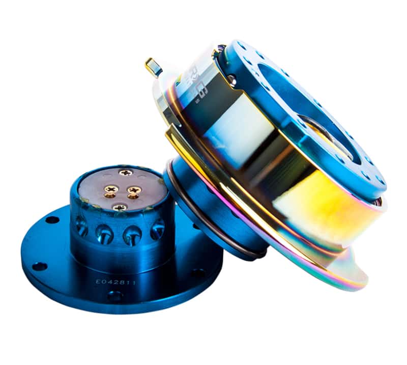 NRG — NRG Quick Release Gen 2.5 - New Blue Body / Neochrome Ring - view 2