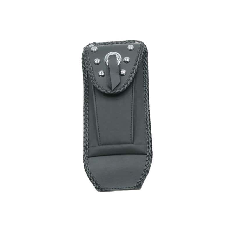 Mustang Motorcycle — Mustang 65-86 Harley Early FL Touring Tank Bib w/Studs - Black - view 1