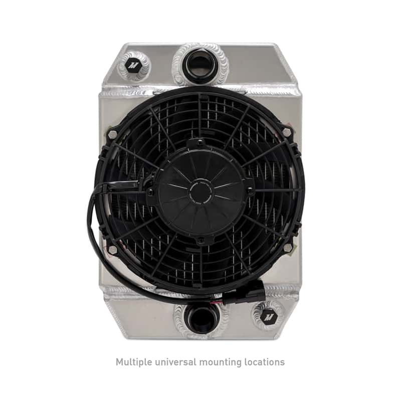 Mishimoto — Mishimoto Universal Drag Race Performance Aluminum Radiator - Natural
Aluminum Radiator - view 3