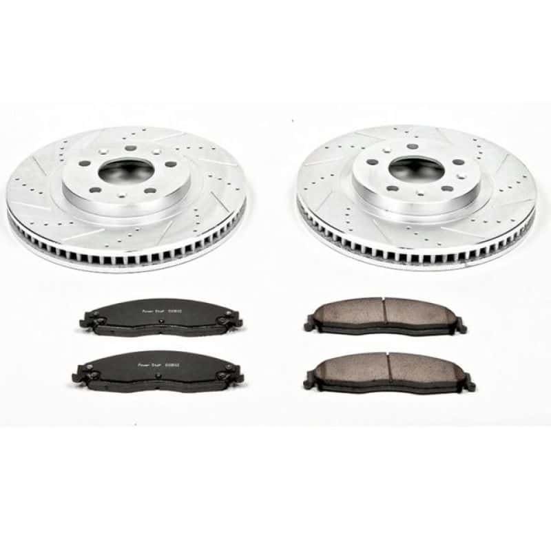PowerStop — Power Stop 03-07 Cadillac CTS Front Z23 Evolution Sport Brake Kit - view 1
