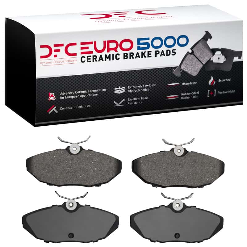 DFC — DFC 03-05 Jaguar S-Type Rear Euro 5000 Ceramic Brake Pads
DFC Brake Pad Set - view 4