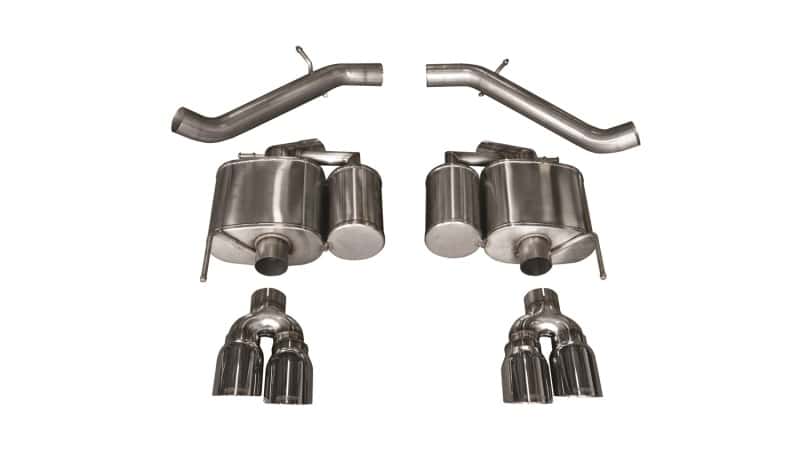 CORSA Performance — Corsa 2016-2019 Cadillac ATS-V 3.6T 4in Polished Sport Axle-Back Exhaust
Exhaust - view 3