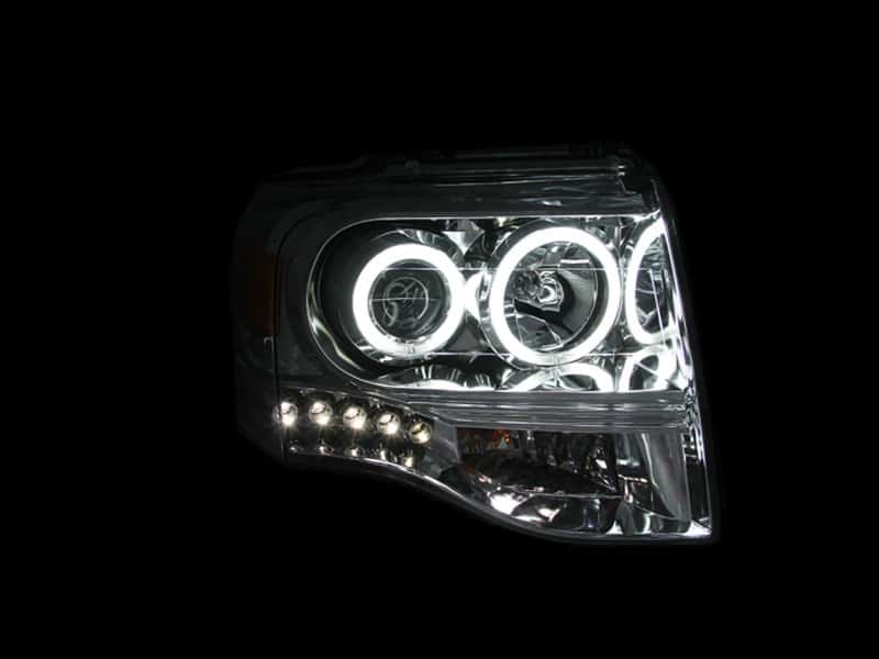 ANZO — ANZO 2007-2014 Ford Expedition Projector Headlights Chrome
Head Light Set
HdLtSet - view 15