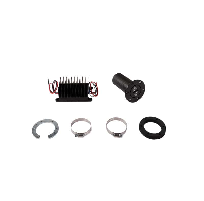 Aeromotive — Aeromotive 67-72 Chevrolet C10 Truck Brushless TVS 10.0 GPM Rear Mount Fuel Cell
Fuel Tank - view 4