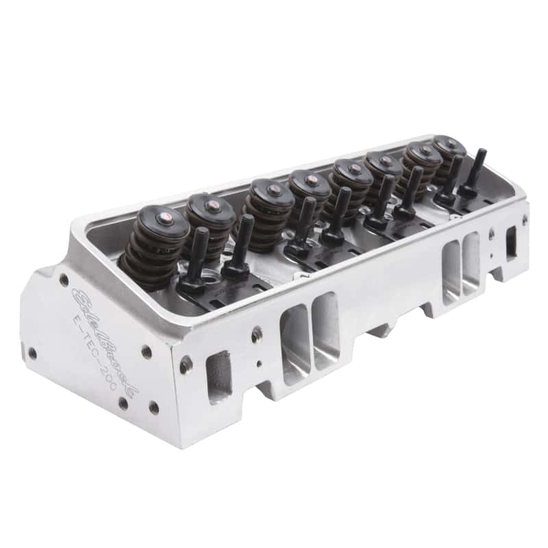 Edelbrock — Edelbrock Cylinder Head SB Chevrolet Performer RPM E-Tec 200 for Hydraulic Roller Cam Complete (Ea)
CYLINDER HEADS - view 11