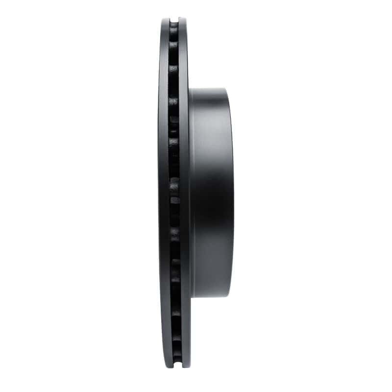 R1 Concepts — R1 08-15 Mitsubishi Lancer Rear Right Drilled & Slotted Black Brake Rotor
R1 Brake Rotor Drill - view 3