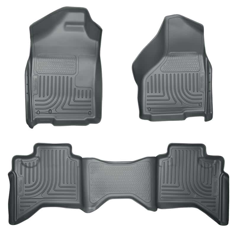 Husky Liners — Husky Liners 03-08 Dodge Ram 1500/2500/3500 Quad Cab WeatherBeater Combo Gray Floor Liners
Floor Liners - view 3