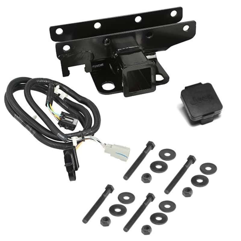 Rugged Ridge — Rugged Ridge Receiver Hitch Kit Jeep Logo 07-18 Jeep Wrangler
OFFROAD_BUMPERS
Trailer Hitch - view 1
