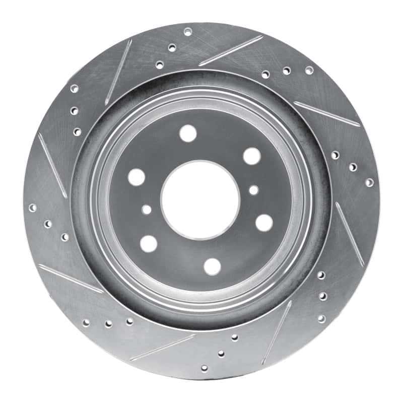 DFC — DFC 07-20 Cadillac Escalade Rear Right Drilled & Slotted Silver Brake Rotor - view 5