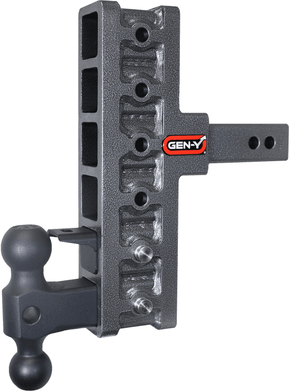 GEN-Y Hitch — Gen-Y Mega Duty 2in Shank 7.5in Offset Drop 10K Hitch w/GH-031 Dual-Ball/GH-032 Pintle Lock
Drop Hitch - view 1