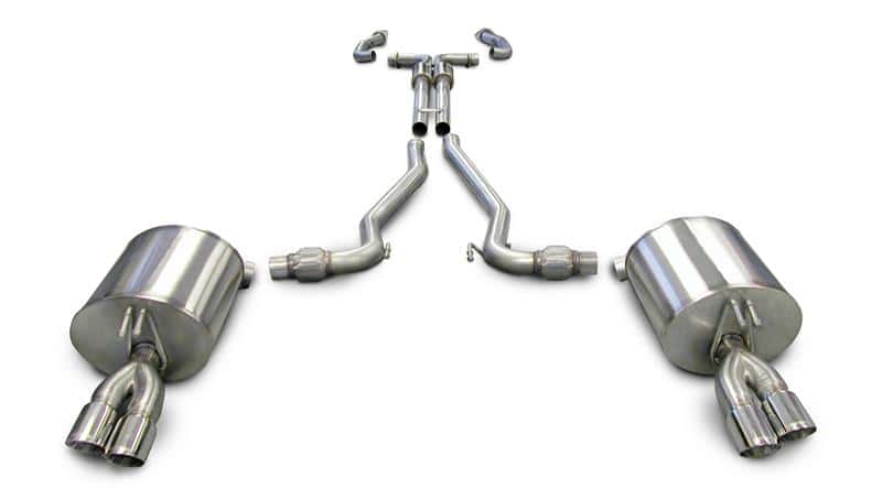 CORSA Performance — Corsa 2008-2009 Pontiac G8 GXP 6.0L V8 Polished Sport Cat-Back + XO Exhaust
Exhaust - view 2