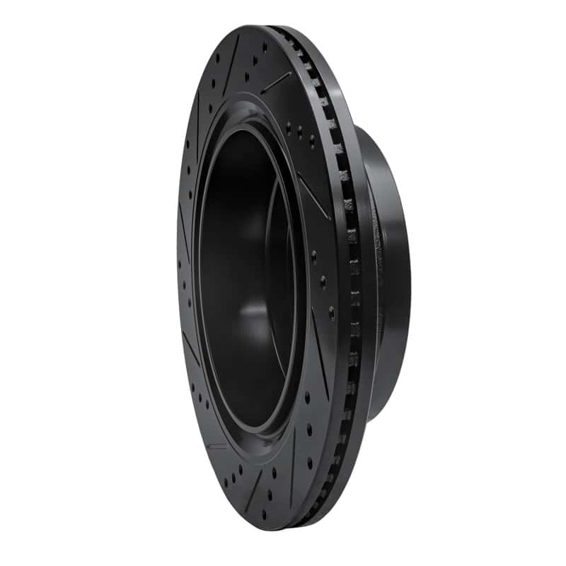 R1 Concepts — R1 12-14 Ford F-150 RWD Rear Right Drilled & Slotted Black Brake Rotor
R1 Brake Rotor Drill - view 4