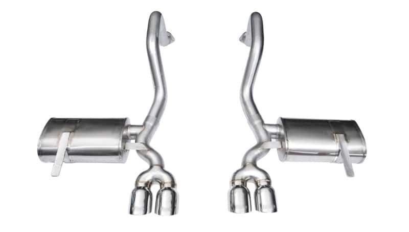 CORSA Performance — Corsa 1997-2004 Chevrolet Corvette C5 Z06 5.7L V8 Polished Xtreme Axle-Back Exhaust
Exhaust - view 3