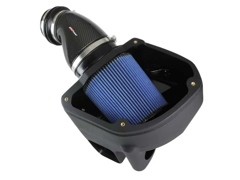 aFe — aFe Momentum Black Series Carbon Fiber Pro 5R Air Intake System BMW M5 (F90) 18-19
Black Series Intake - view 5