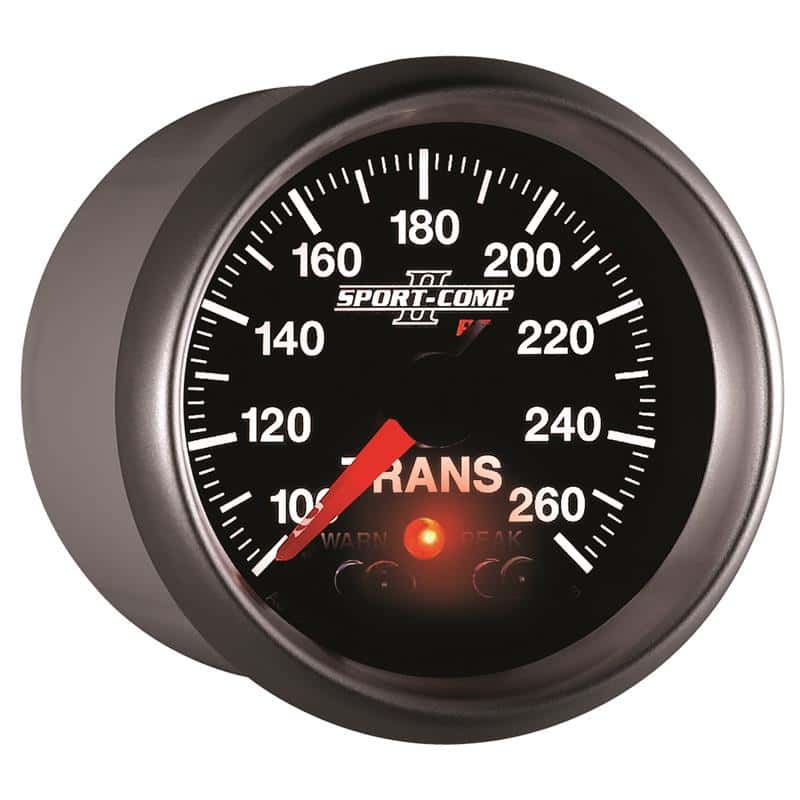 AutoMeter — Autometer Elite 52.4mm 100-260F Transmission Temperature Peak & Warn w/ Electronic Control Gauge
2-1/16" TRANS TEMP, - view 6