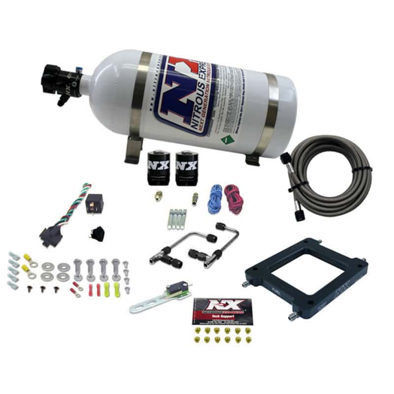 Nitrous Express — Nitrous Express Dominator Gemini Pro-Power Alcohol Nitrous Kit (100-500HP) w/10lb Bottle
Injection System Kit
N2OSys - view 3