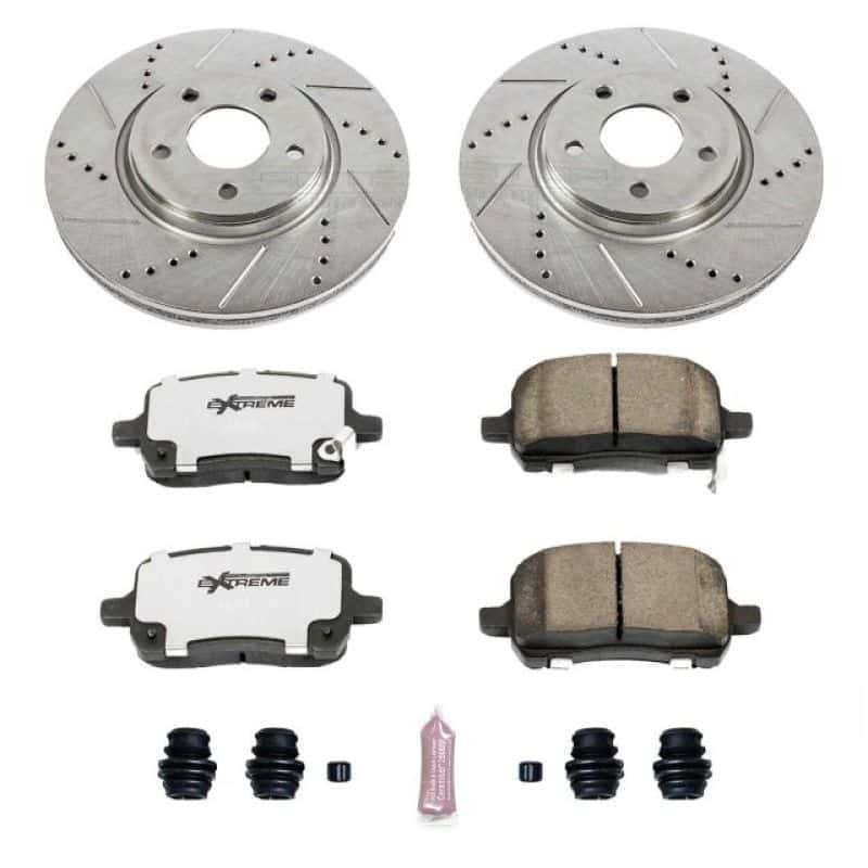 PowerStop — Power Stop 05-06 Chevrolet Cobalt Front Z26 Street Warrior Brake Kit - view 1