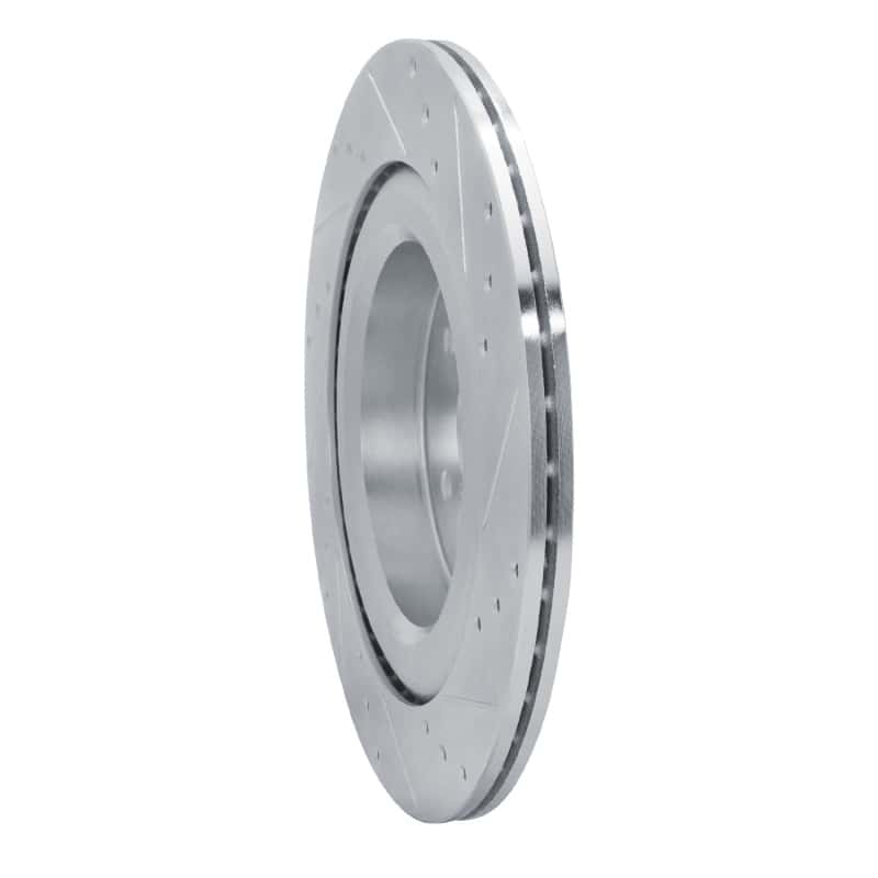 R1 Concepts — R1 19-25 Subaru ASCENT Rear Left Drilled & Slotted Silver Brake Rotor
R1 Brake Rotor Drill - view 4