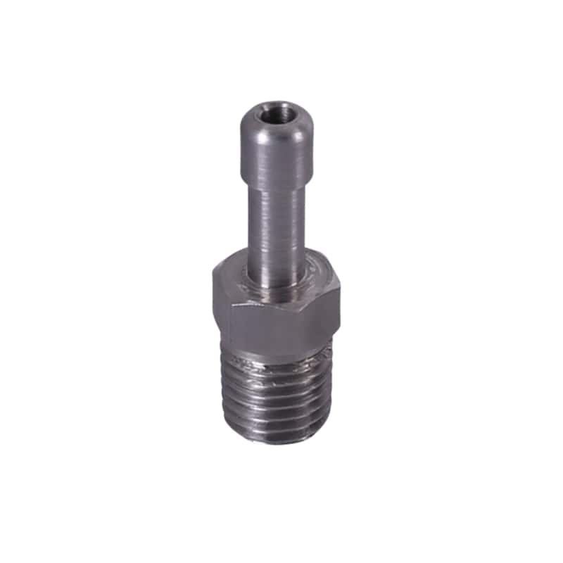 Aeromotive — Aeromotive 1/16in NPT to 5/32in Hose Barb SS Vacuum/Boost Fitting
Fitting - view 1