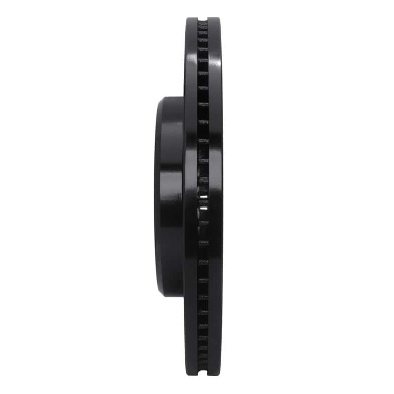 R1 Concepts — R1 95-00 Lexus LS400 Front Right Drilled & Slotted Black Brake Rotor
R1 Brake Rotor Drill - view 3