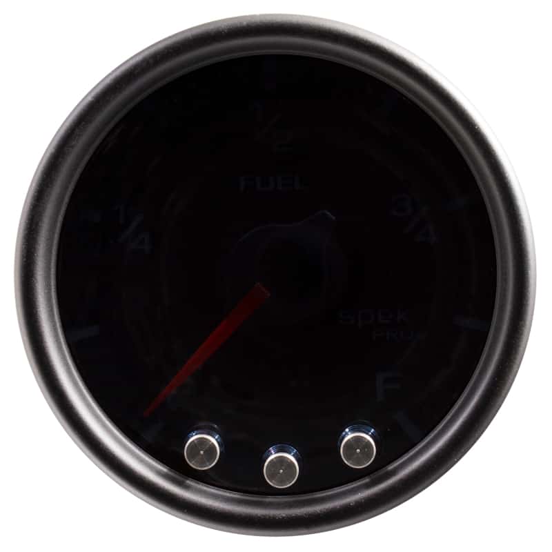 AutoMeter — Autometer Spek-Pro Gauge Fuel Level 2 1/16in 0-270 Programmable Blk/Smoke/Blk
GA 2" FUEL BSB SPEK - view 4