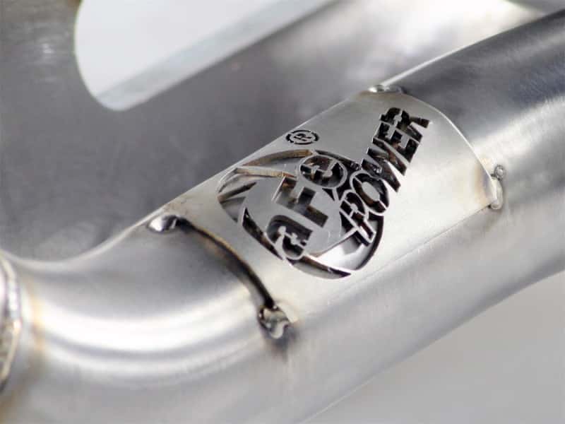 aFe — aFe Twisted Steel Header SS-409 HDR Jeep Wrangler TJ 00-06 I6-4.0L
ExhstHdr - view 5