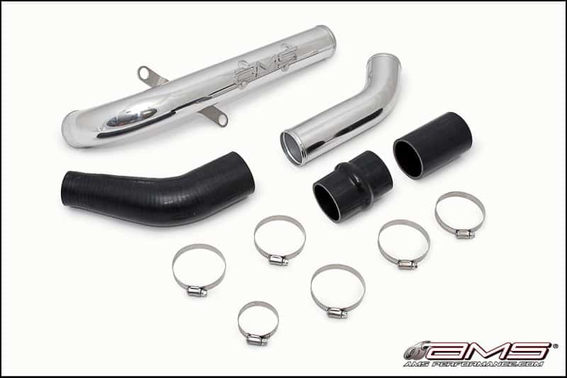 AMS — AMS Performance 08-15 Mitsubishi EVO X Upper I/C Pipe - Black Powder Coat
EVO Intercooler Pipe - view 1